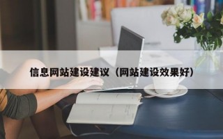 信息网站建设建议（网站建设效果好）