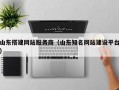 山东搭建网站服务商（山东知名网站建设平台）