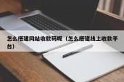 怎么搭建网站收款码呢（怎么搭建线上收款平台）
